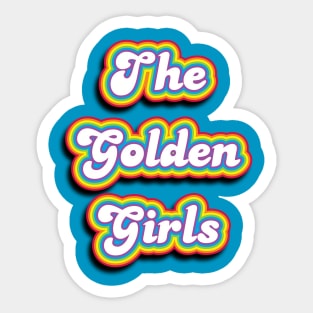 Golden Girls retro Sticker